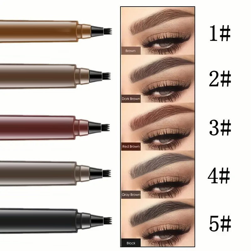 Split Point Pen 4 Split Tip Liquid Eyebrow Pen – fravitalwellness