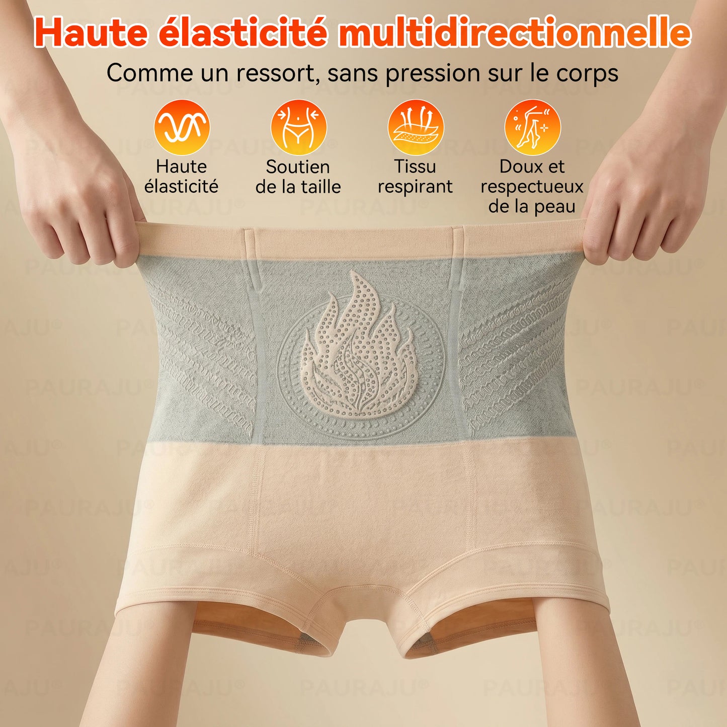 Boutique Officielle |  𝐏𝐀𝐔𝐑𝐀𝐉𝐔® 2026 ✨Short Sculptant & Brûle-Graisses 4-en-1 aux Micro-Particules de Moringa & Berbérine🌱