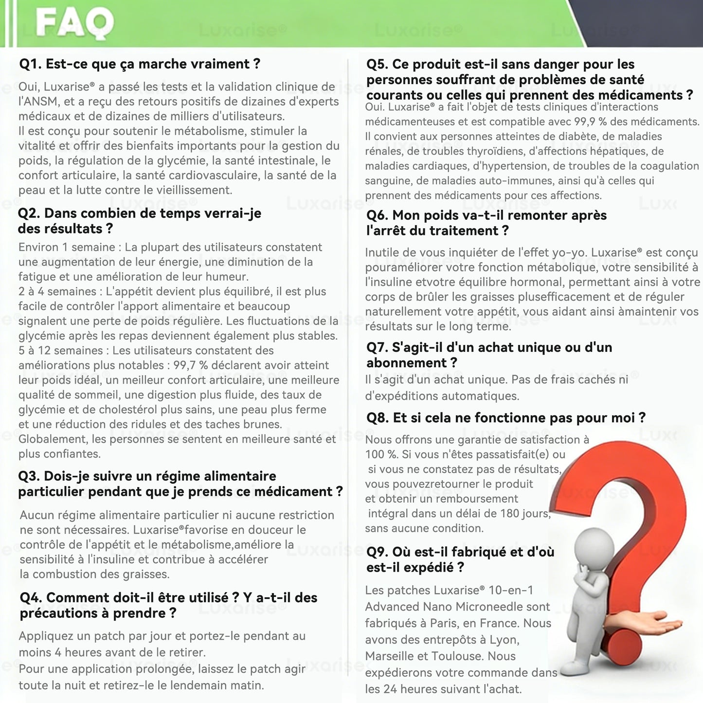 Magasin Officiel✅𝑳𝒖𝒙𝒂𝒓𝒊𝒔𝒆® 𝑴𝒐𝒓𝒊𝒏𝒈𝒂 𝒙 𝑩𝒆𝒓𝒃é𝒓𝒊𝒏𝒆 10-𝒆𝒏-1 𝑷𝒂𝒕𝒄𝒉 𝒂𝒗𝒂𝒏𝒄é à 𝒏𝒂𝒏𝒐-𝒎𝒊𝒄𝒓𝒐-𝒂𝒊𝒈𝒖𝒊𝒍𝒍𝒆𝒔 (Une application quotidienne, résultats visibles en 7 jours) Obésité, Diabète, Apnée du sommeil, Problèmes articulaires🎉🎉