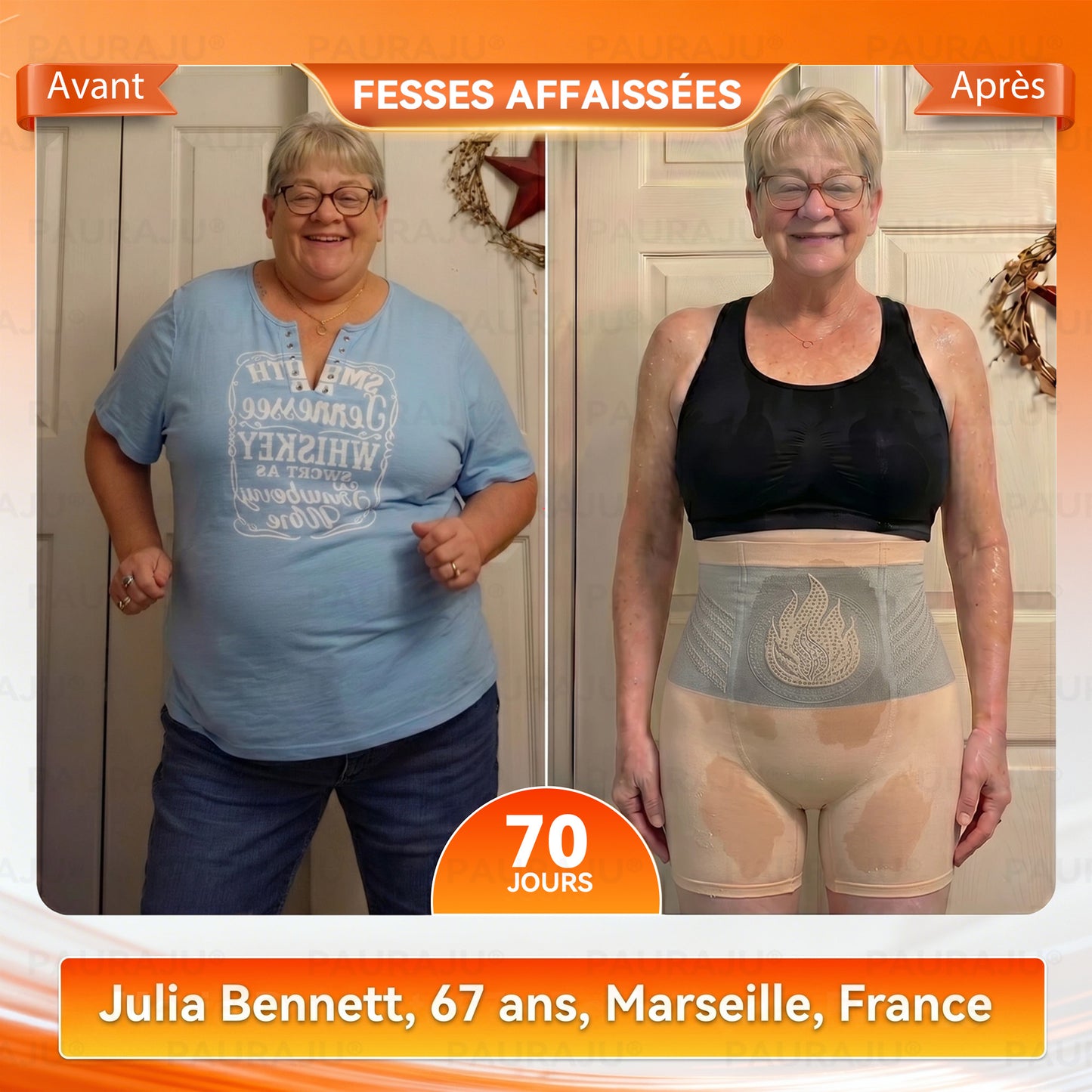 Boutique Officielle |  𝐏𝐀𝐔𝐑𝐀𝐉𝐔® 2026 ✨Short Sculptant & Brûle-Graisses 4-en-1 aux Micro-Particules de Moringa & Berbérine🌱