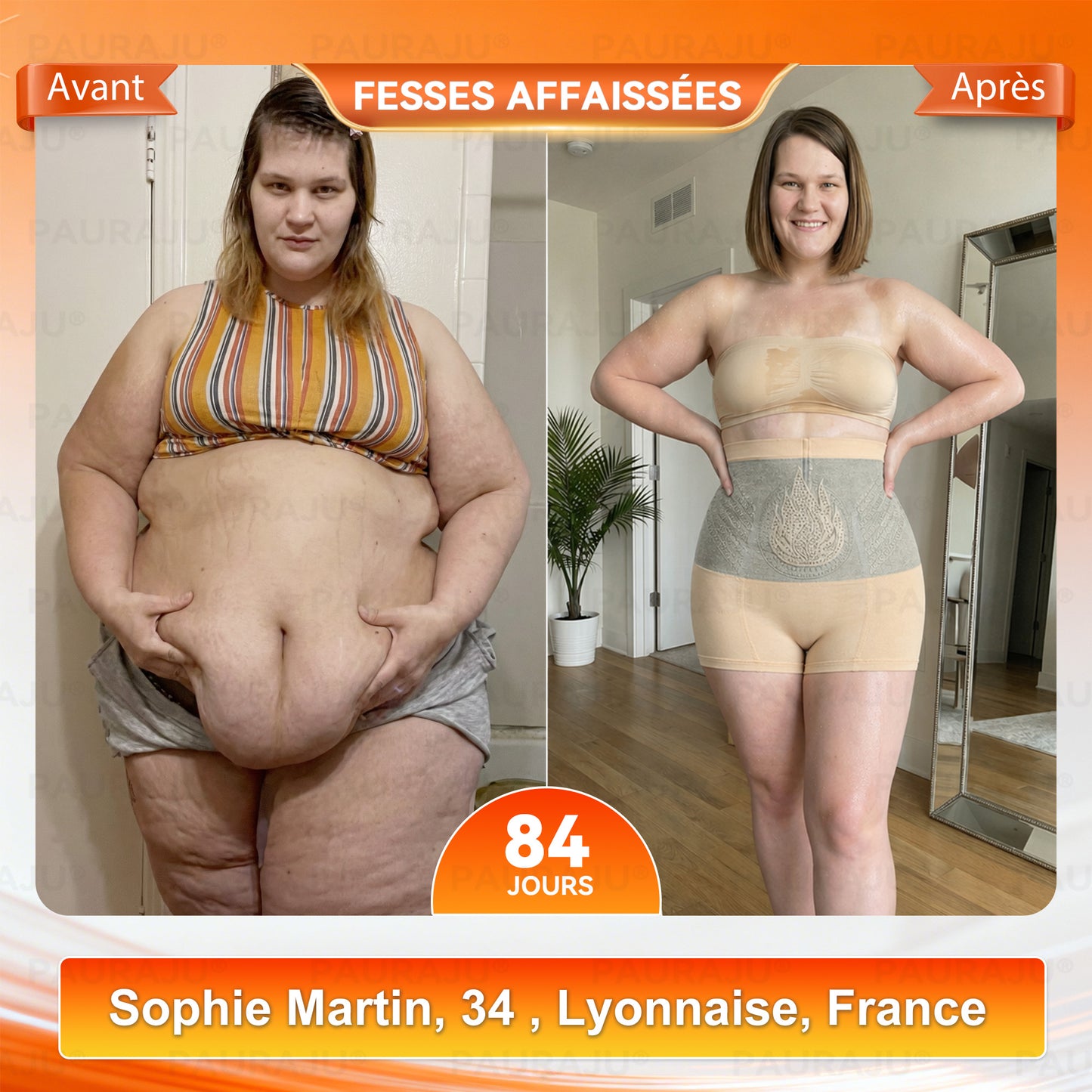Boutique Officielle |  𝐏𝐀𝐔𝐑𝐀𝐉𝐔® 2026 ✨Short Sculptant & Brûle-Graisses 4-en-1 aux Micro-Particules de Moringa & Berbérine🌱